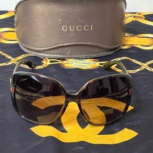 Authentic Gucci Sunglasses in excellent condition